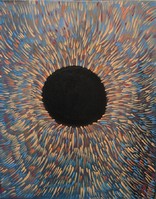 Event horizon., Horyzont zdarzeń., Oil on canvas, olej na płótnie, 50x35 cm, 2013