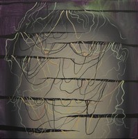 Endless fascination., Nieskończona fascynacja., Oil on canvas, olej na płótnie, 30x30 cm, 2016