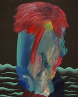 Everyone have his own skull., Każdy ma swoją czaszkę., Oil on canvas, olej na płónie, 60x40 cm, 2013