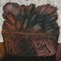 Plates with plants., Półmisek z roślinami., Oil on canvas, olej na płótnie, 30x30 cm, 2017