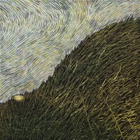 The language of nature., Język natury., Oil on canvas, olej na płótnie, 30x30 cm, 2017