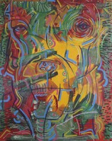 Anonimous., Anonimowy., Oil on canvas, olej na płótnie, 100x70 cm, 2012